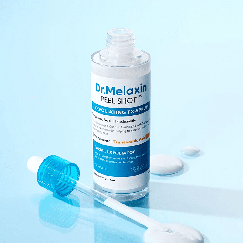 سرم لایهبردار و روشنکننده دکتر ملاکسین Dr.Melaxin Peel Shot Exfoliating TX Serum — تصویر ۴