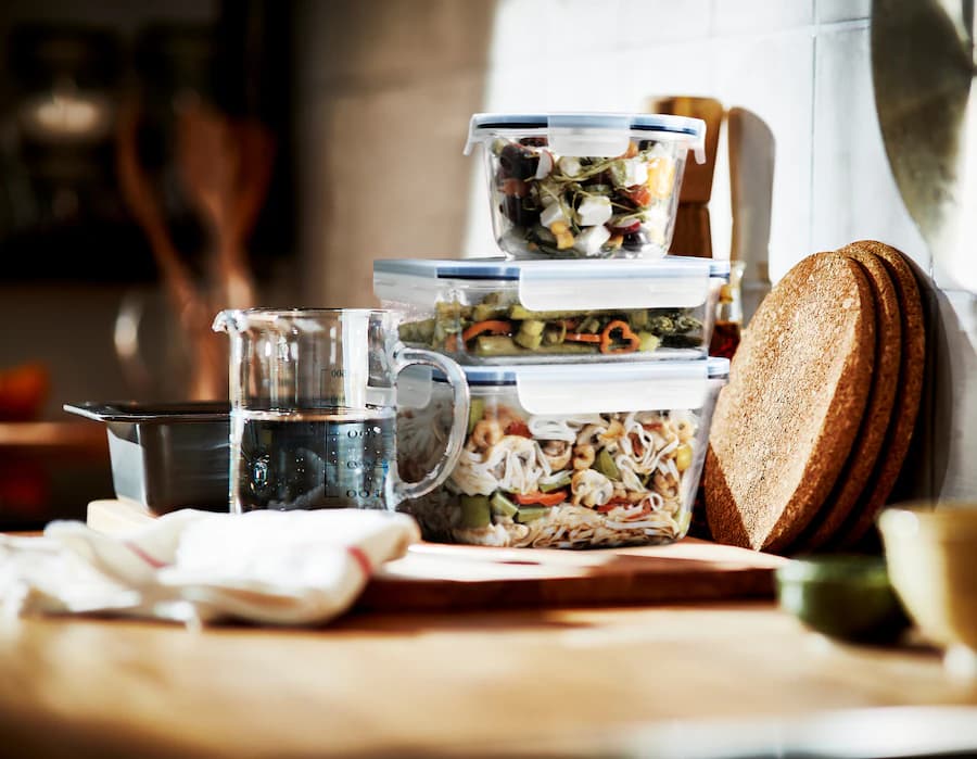 ظرف پیرکس گرد ایکیا IKEA+365 — تصویر ۸