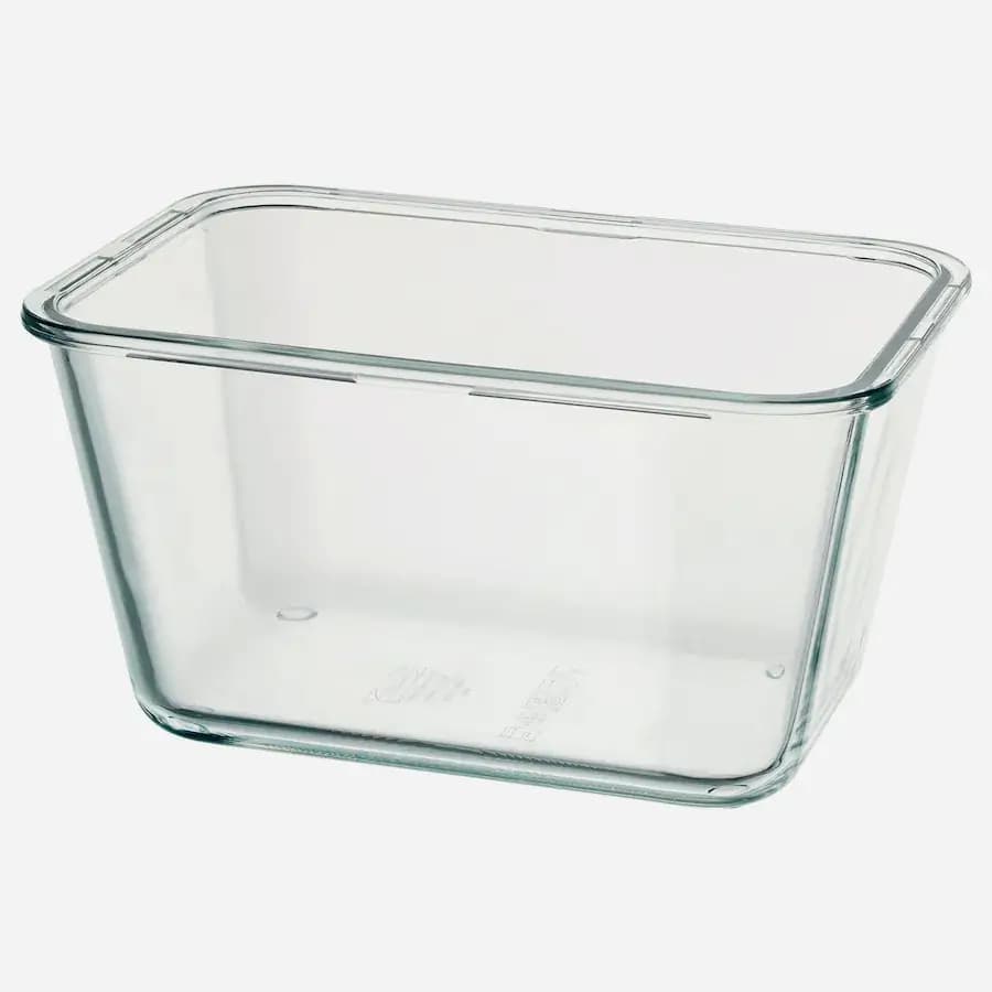 ظرف پیرکس مستطیل ایکیا IKEA+365 — تصویر ۸