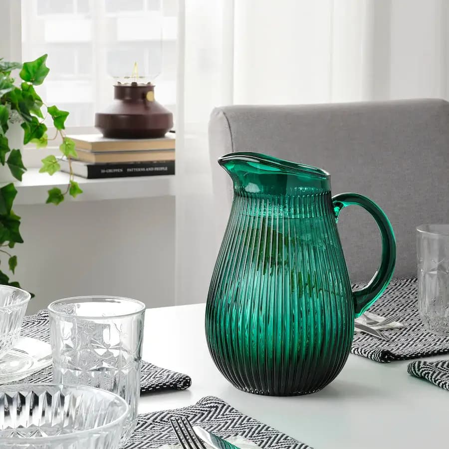 پارچ سبز ایکیا IKEA-SÄLLSKAPLIG — تصویر ۶
