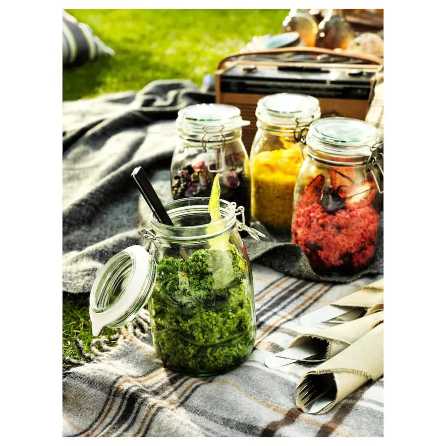 بانکه کورکن 1 لیتر ایکیا IKEA-KORKEN — تصویر ۳