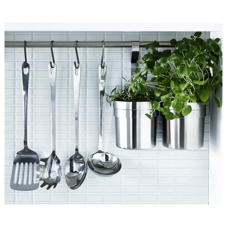 ست 4 تکه کفگیر و ملاقه استیل ایکیا IKEA-GRUNKA — تصویر ۷