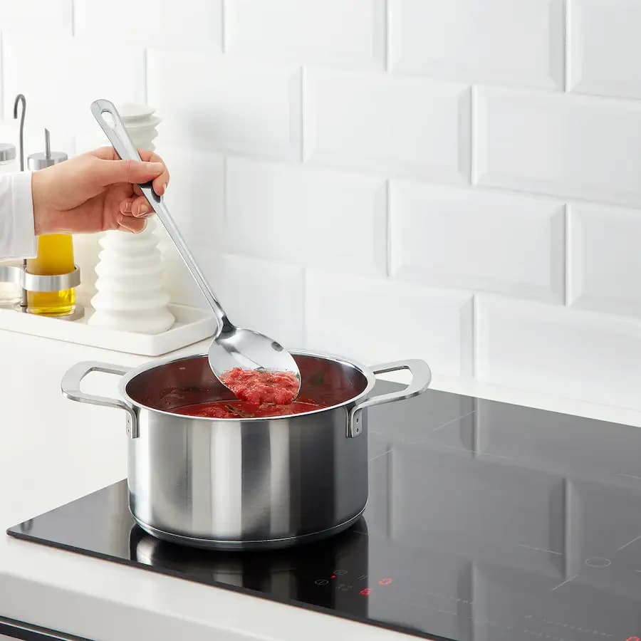 ست 4 تکه کفگیر و ملاقه استیل ایکیا IKEA-GRUNKA — تصویر ۵