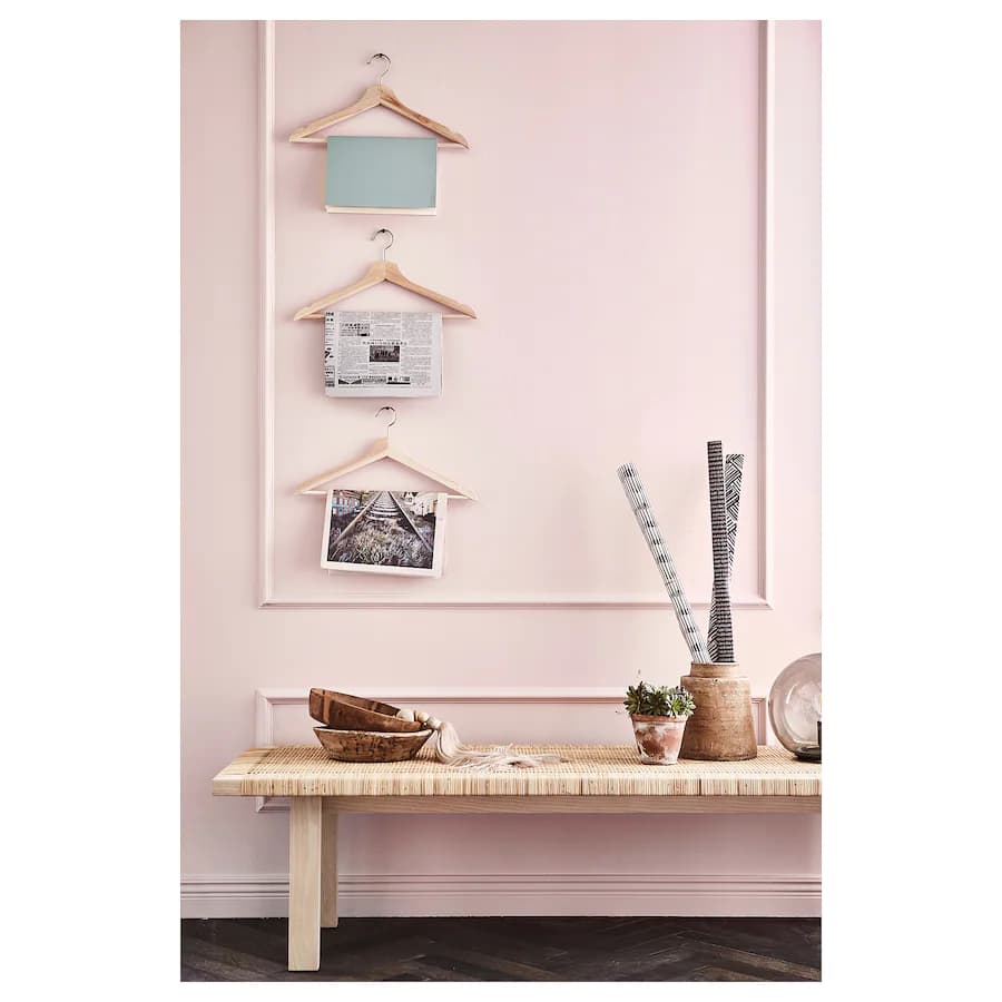 چوب لباسی چوبی ایکیا IKEA-BUMERANG (هشت تایی) — تصویر ۳
