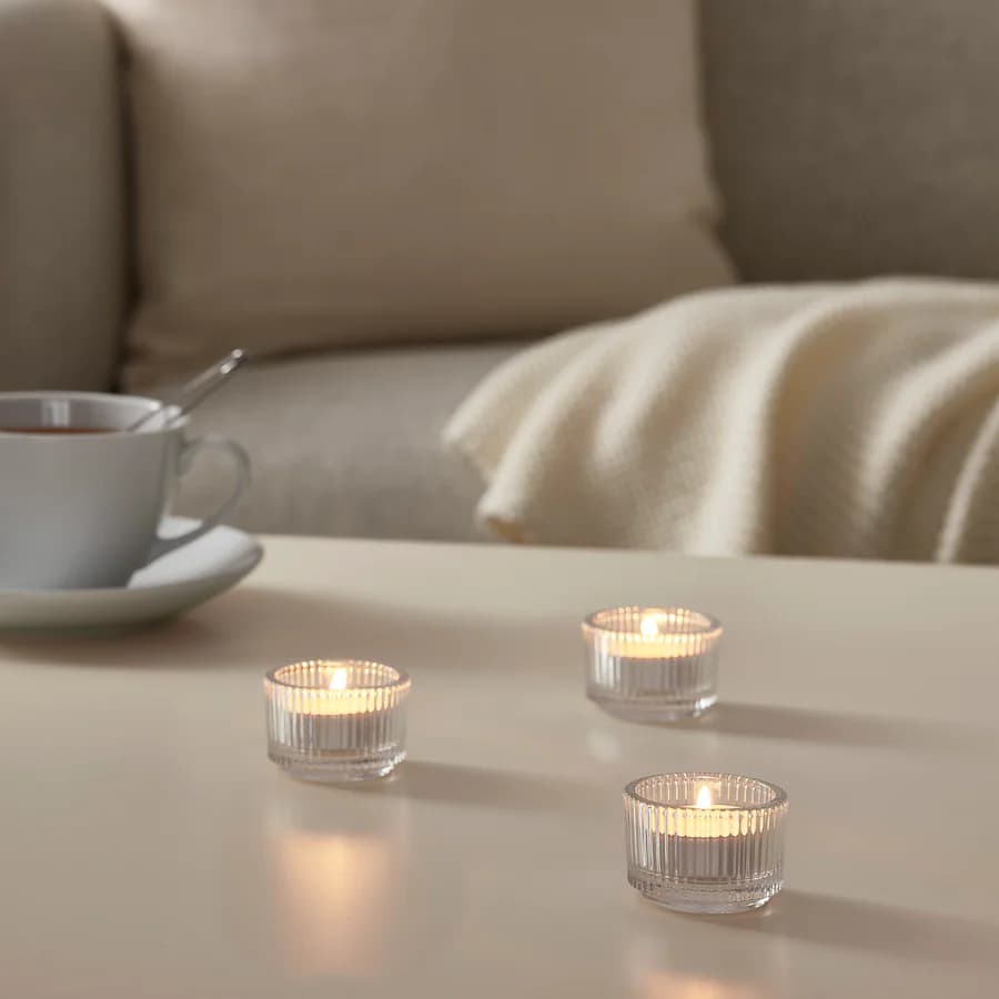 جا شمعی بلور IKEA-FINSMAK — تصویر ۵