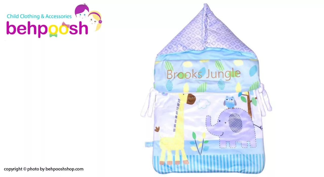 قنداق فرنگی زیپدار طرح Brooks Jungle رزبرن RoseBorn — تصویر ۲