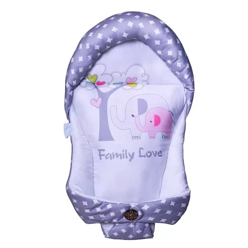 قنداق سویيسی طرح Family Love فيل درخت قلب رزبرن RoseBorn