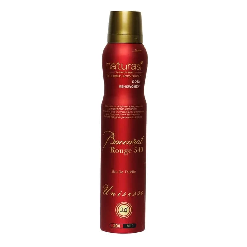 اسپری خوشبو کننده بدن زنانه و مردانه ناتوراسی مدل Baccarat Rouge 540 حجم 200 میل — تصویر ۲