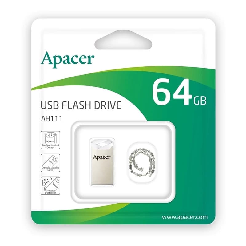 فلش مموری USB2.0 اپیسر مدل AH111 ظرفیت 64 گیگابایت کد 9920 — تصویر ۴