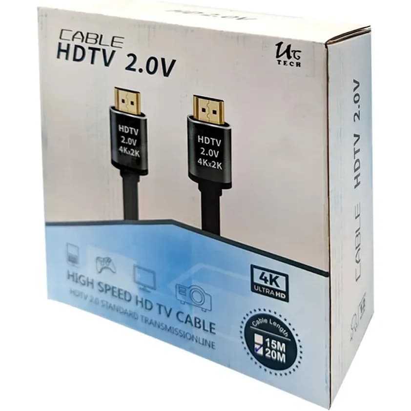 کابل 4k HDMI یوسیتک 20متری کد 9930 — تصویر ۴