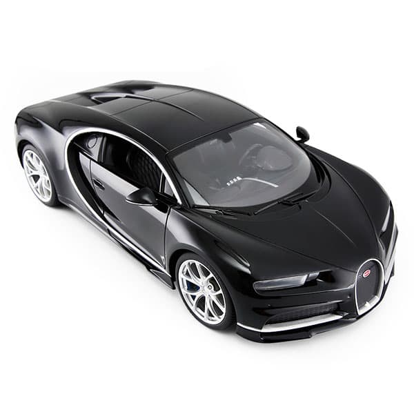 ماشین کنترلی راستار 1:14 مدل Bugatti Chiron مشکی — تصویر ۳