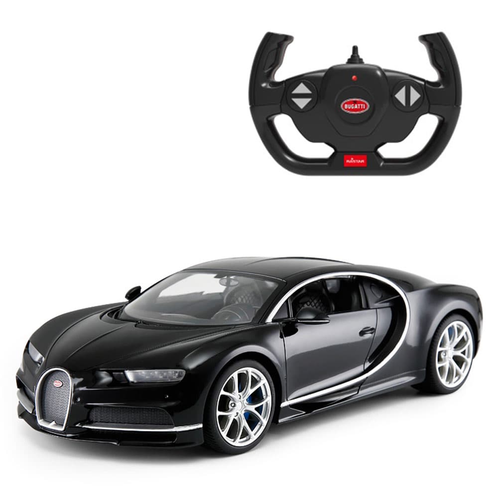 ماشین کنترلی راستار 1:14 مدل Bugatti Chiron مشکی