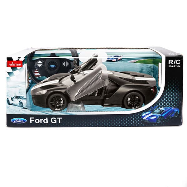 ماشین کنترلی راستار 1:14 مدل Ford GT مشکی — تصویر ۴