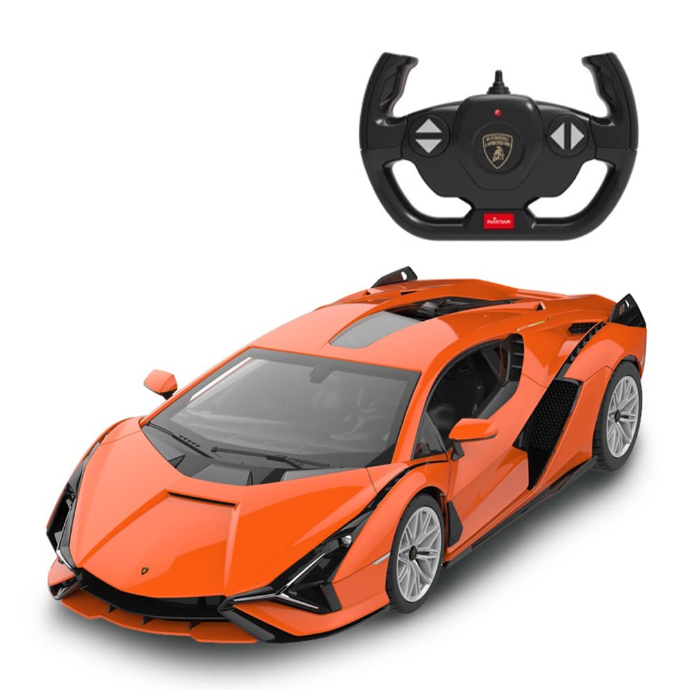 ماشین کنترلی راستار 1:14 مدل Lamborghini Sian نارنجی