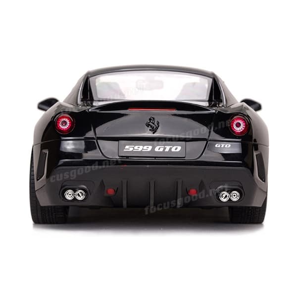 ماشین کنترلی راستار 1:14 مدل Ferrari 599 GTO مشکی — تصویر ۴