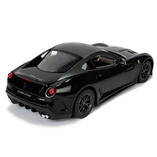 ماشین کنترلی راستار 1:14 مدل Ferrari 599 GTO مشکی — تصویر ۲
