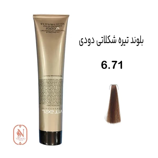 رنگ مو VITAEL 6/71