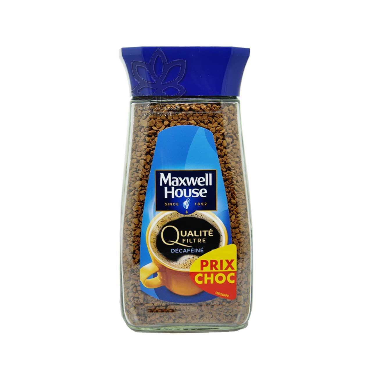 قهوه فوری کوالیت فیلتر ( بدون کافئین ) ۲۰۰ گرم مکسول هاوس – maxwell house