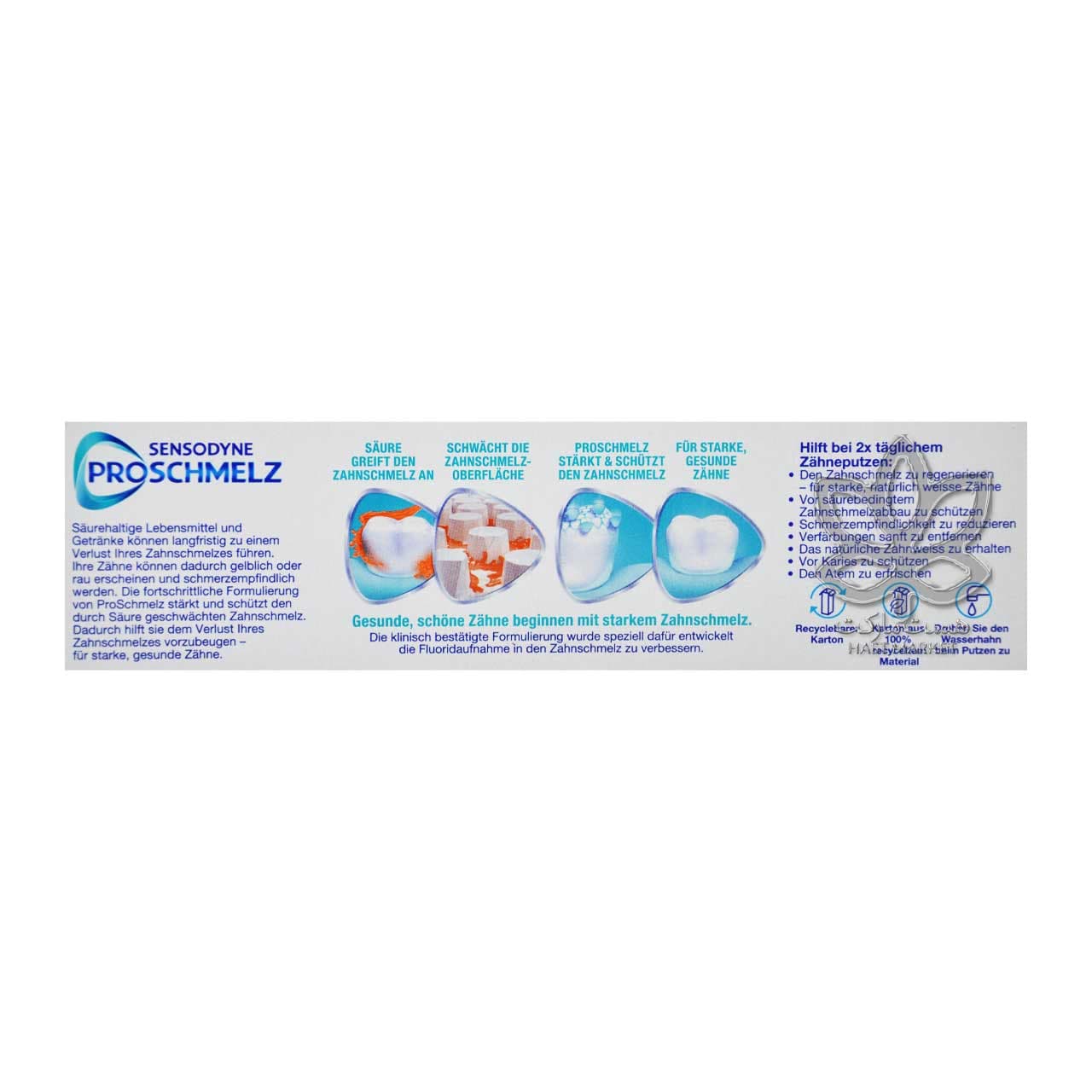 خمیر دندان سفید کننده ملایم ۷۵ میل پرونامل سنسوداین – sensodyne — تصویر ۳
