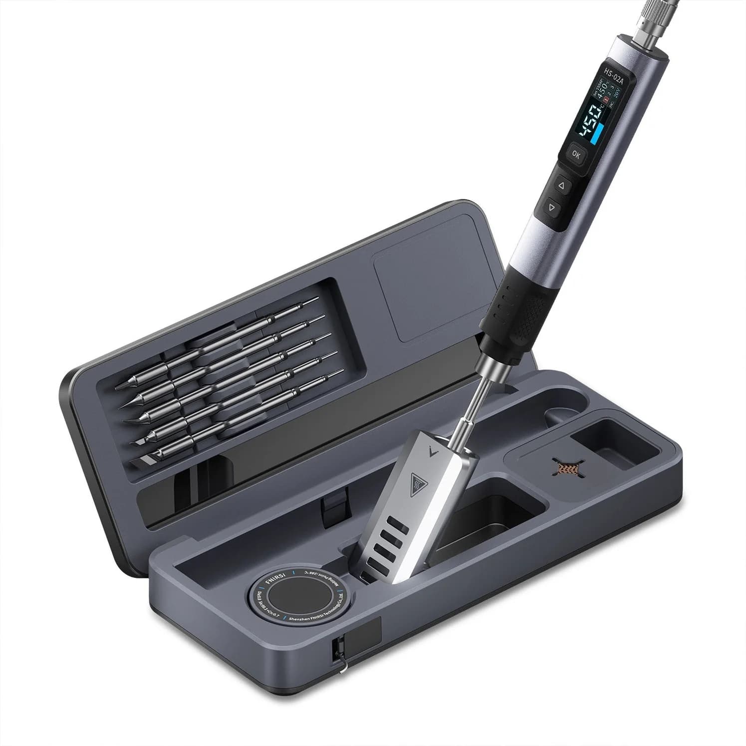 کیت هویه هوشمند فینرسی مدل FNIRSI HS-02 Toolbox
