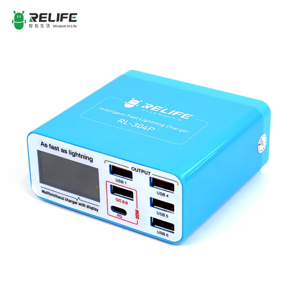 مولتی شارژر رومیزی ریلایف مدل Relife RL-304P — تصویر ۲