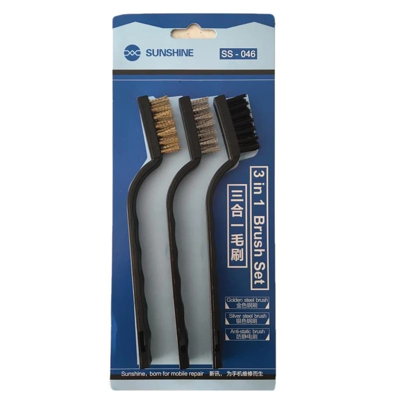 فرچه آنتی استاتیک سانشاین مدل SUNSHINE SS-046 مجموعه 3 عددی — تصویر ۵