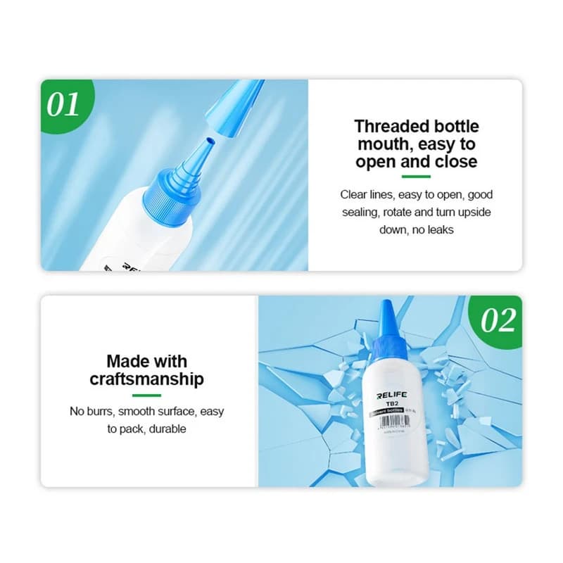 ظرف مایعات سوزنی ریلاف مدل Relife RL-TB2 حجم 50 میلی لیتر — تصویر ۵