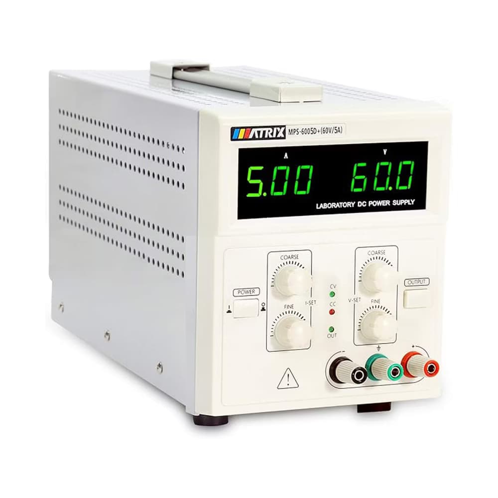 منبع تغذیه خطی ماتریکس مدل MATRIX MPS-6005D PLUS
