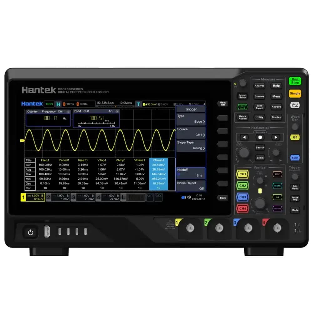 اسیلوسکوپ دیجیتالی رومیزی هانتک مدل HANTEK DPO7102C