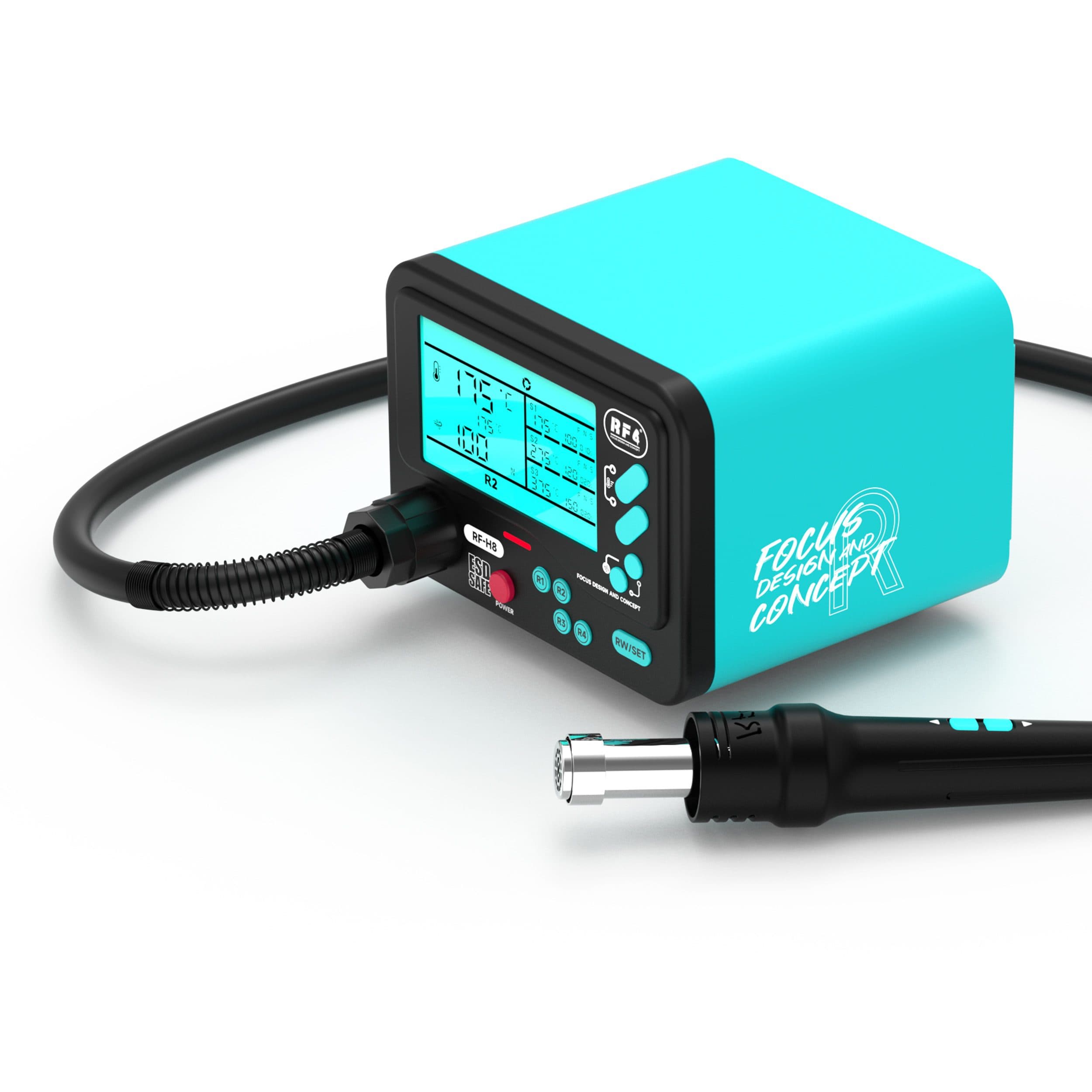 هیتر هوای گرم دیجیتال آراففور مدل RF4 RF-H8 — تصویر ۴