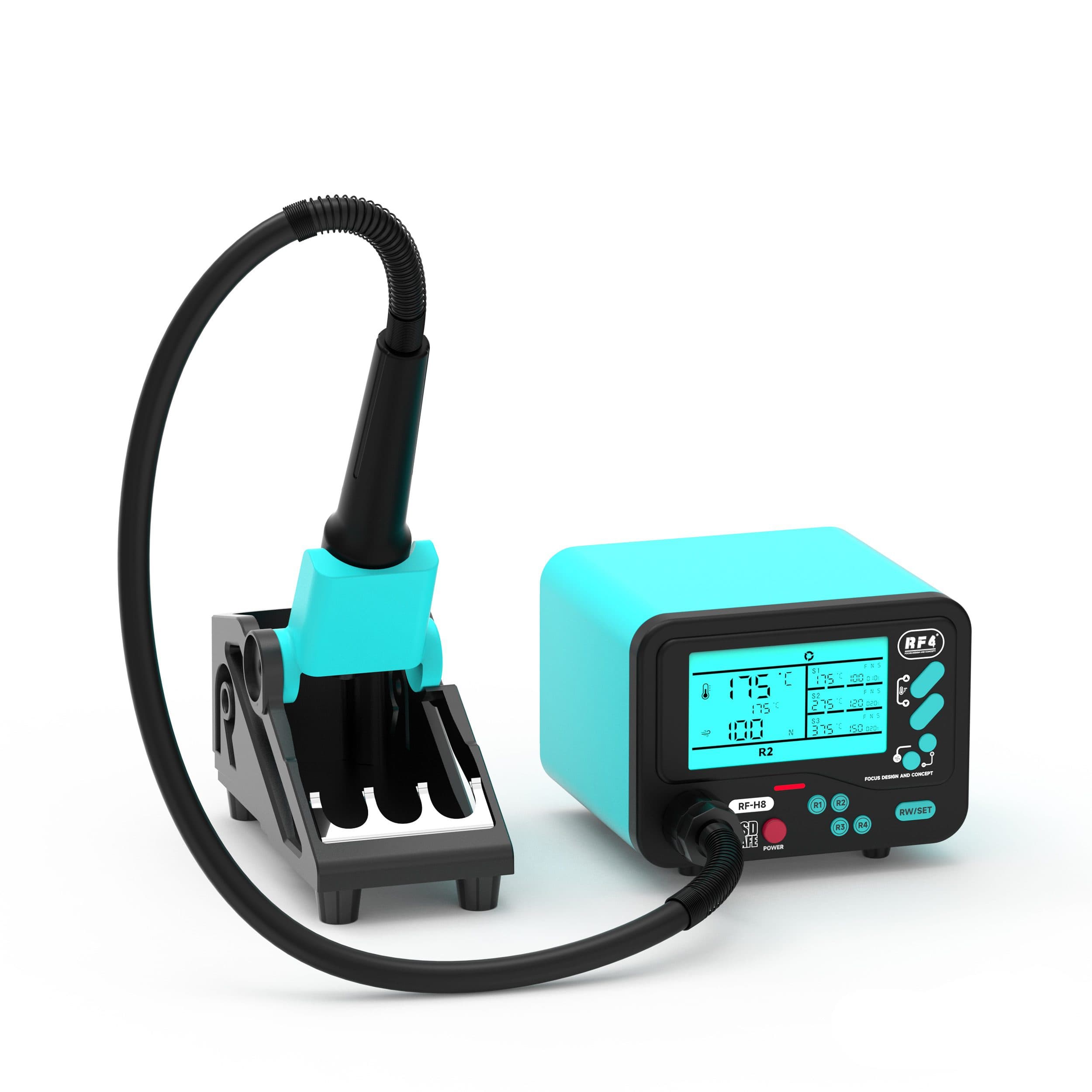 هیتر هوای گرم دیجیتال آراف‌فور مدل RF4 RF-H8