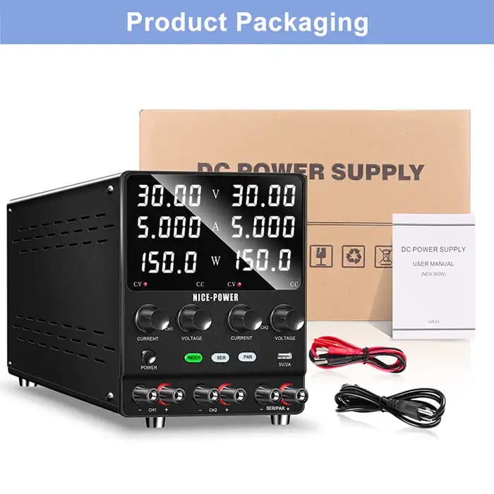 منبع تغذیه نایس پاور مدل NICE POWER SPS305-2KD — تصویر ۳