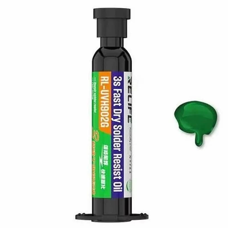 چسب یو وی ریلایف مدل RL-UVH902G رنگ سبز ۳ ثانیه ای — تصویر ۳