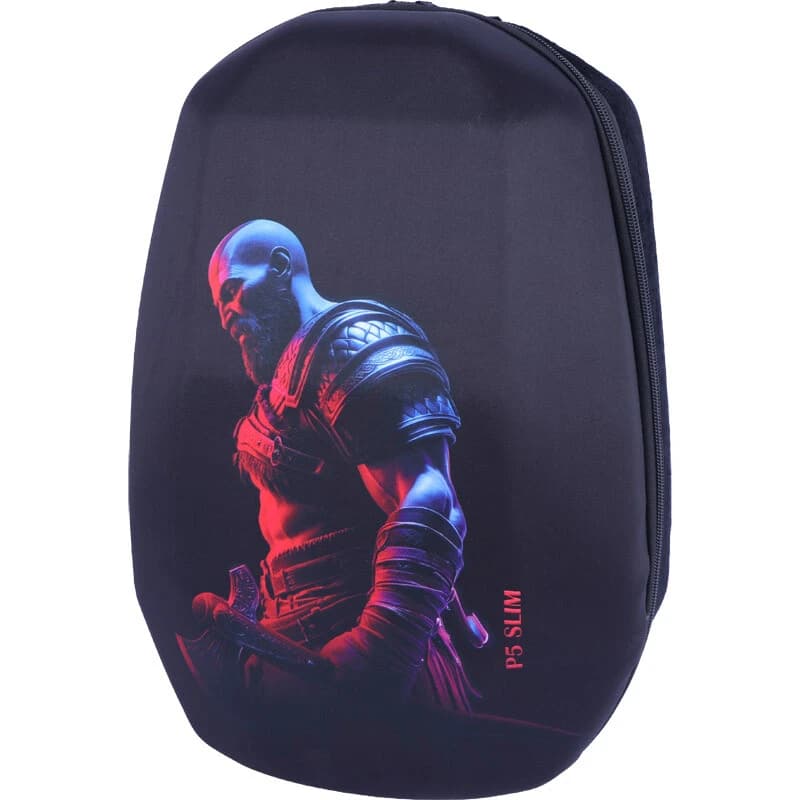 کیف کوله ای کنسول بازی PS5 Slim طرح God Of War کد 5