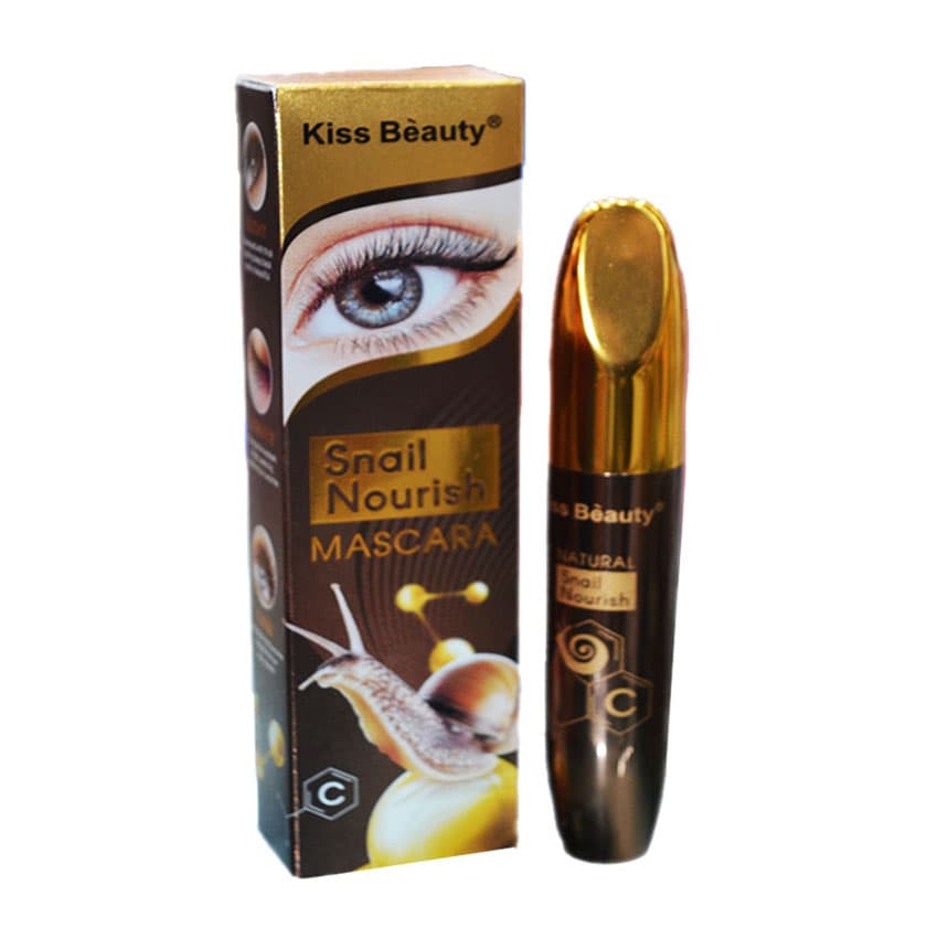 ریمل حجم دهنده کیس بیوتی Kiss Beauty با خاصیت تقویت مژه (حلزونی)
