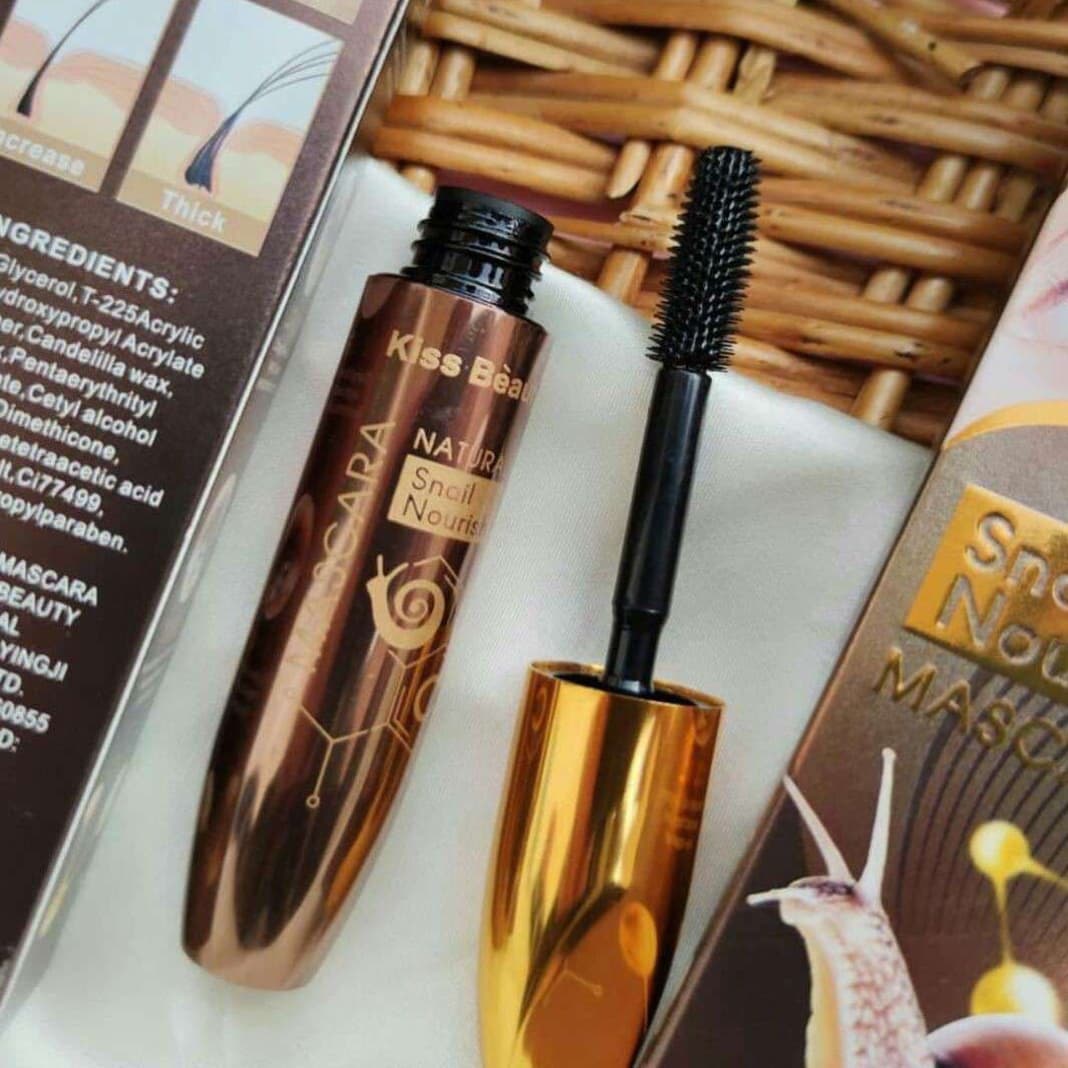 ریمل حجم دهنده کیس بیوتی Kiss Beauty با خاصیت تقویت مژه (حلزونی) — تصویر ۳
