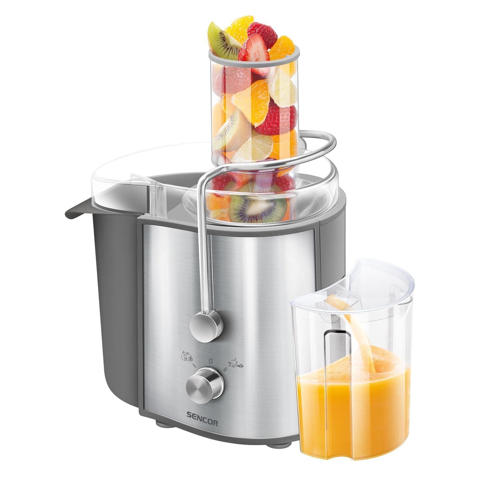 آبمیوه گیر تک کاره سنکور SENCOR مدل SJE 1055SS