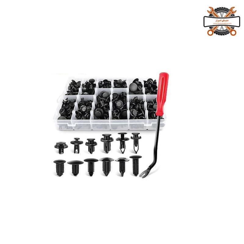 کیت انواع خار پلاستیکی ۲۴۰عددي + خارکشبرند LK مدل Z0210