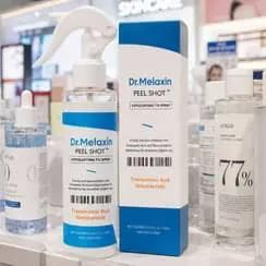 اسپری لایه بردار و اسکراب Dr.Melaxin دکتر ملاکسین اصل کره روشن کننده بدن