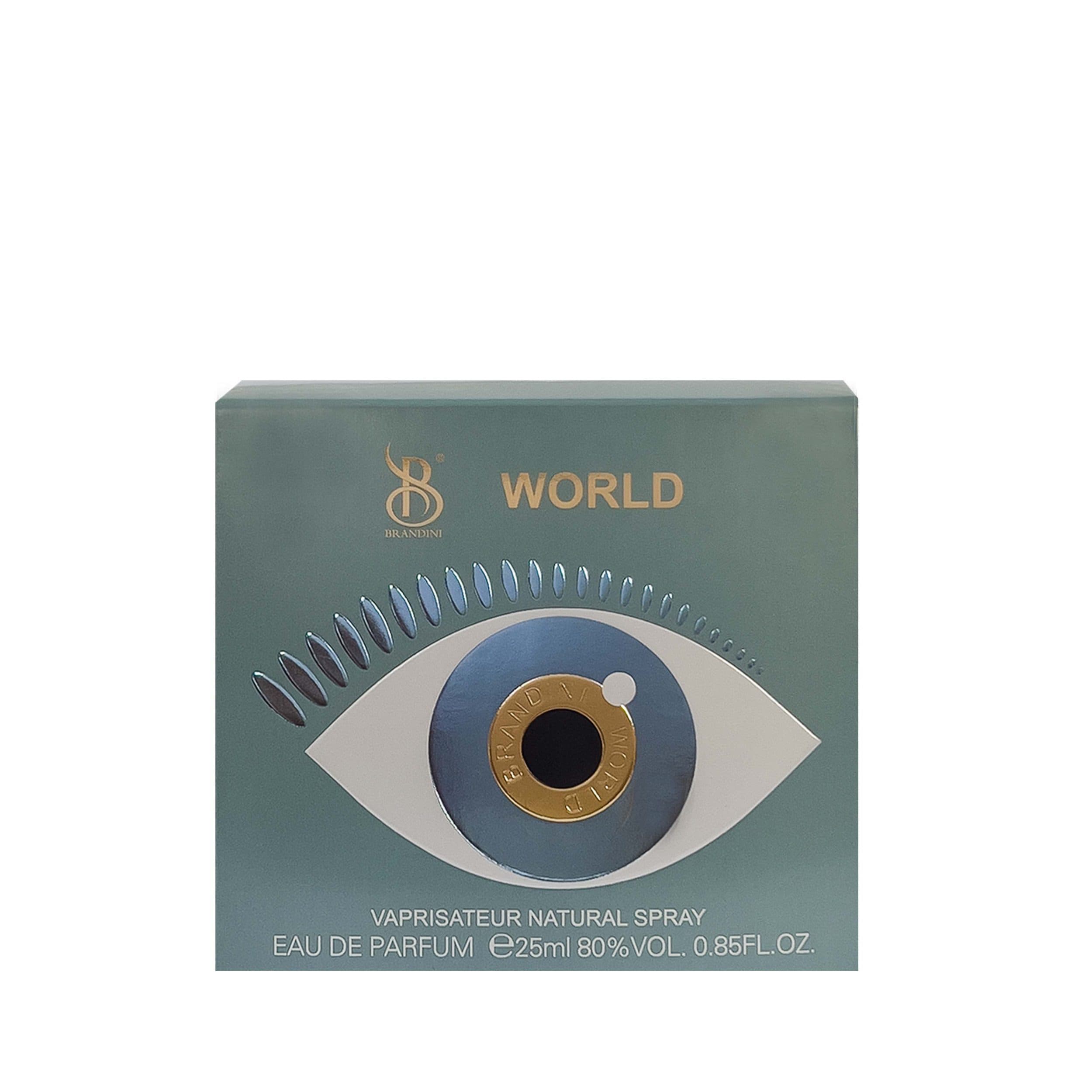 عطر جیبی زنانه برندینی مدل World حجم 25 میلی لیتر — تصویر ۳