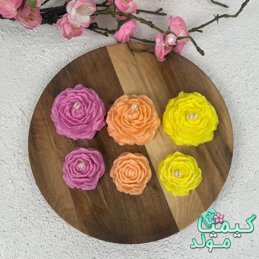 قالب سیلیکونی گل آلاله کیمیامولد — تصویر ۳