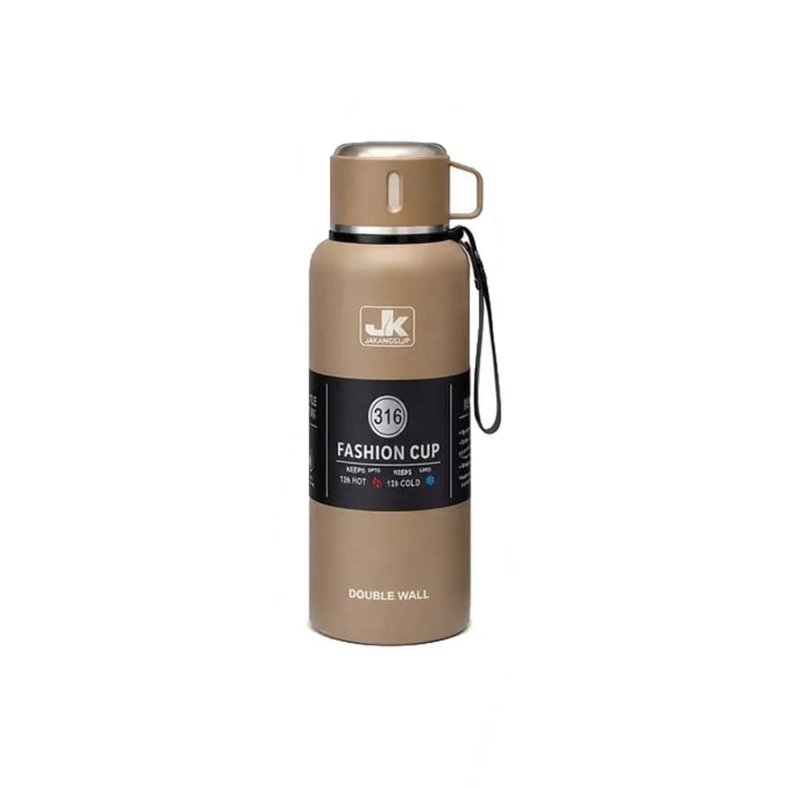 فلاسک 1 لیتری لیواندار ژیاکانگ JK Fashion Cup استیل 316 | کد 001000 — تصویر ۳