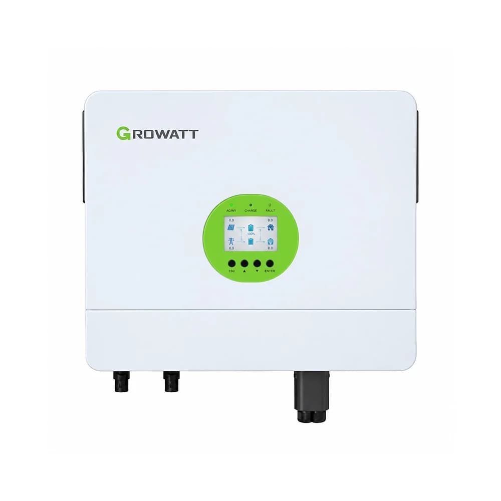 اینورتر هیبرید 6 کیلووات 48 ولت 100 آمپر MPPT برند GROWATT مدل SPF 6000 ES-H — تصویر ۲