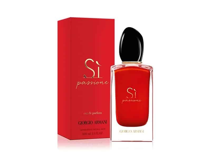 عطر و ادکلن زنانه جورجیو آرمانی سی پشن si passione giorgio armani