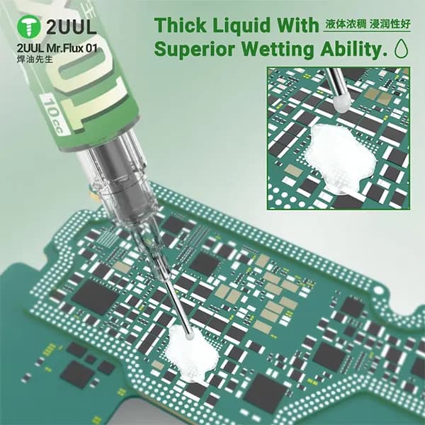 خمیر فلکس سرنگی 2UUL MR.FLUX01 SC17 — تصویر ۳