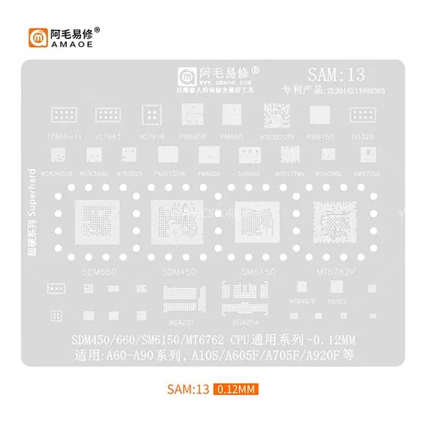 شابلون سامسونگ AMAOE سری کامل (SAM:x) — تصویر ۲