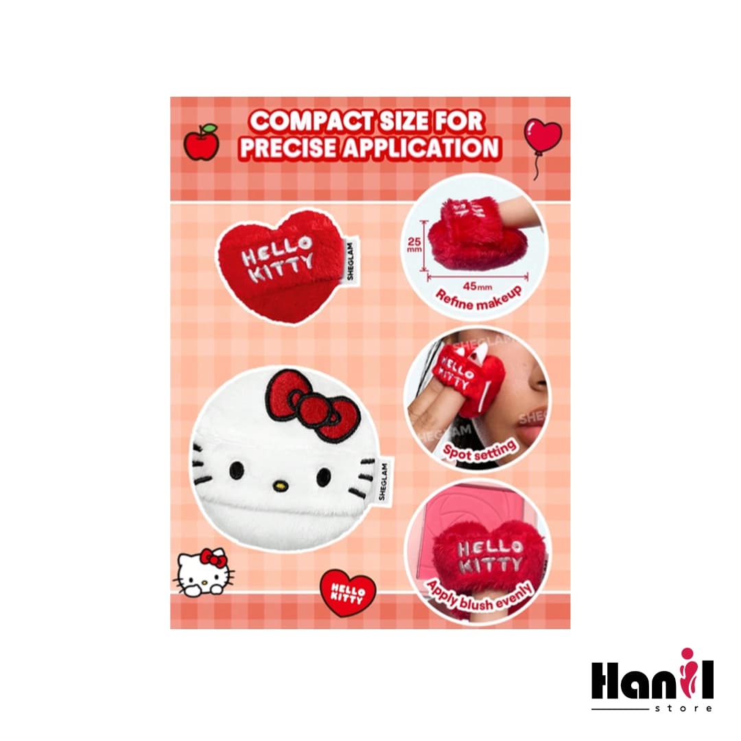 پودر فیکس هلو کیتی شیگلم مدل Hello Kitty (Cupid Cutie) — تصویر ۲