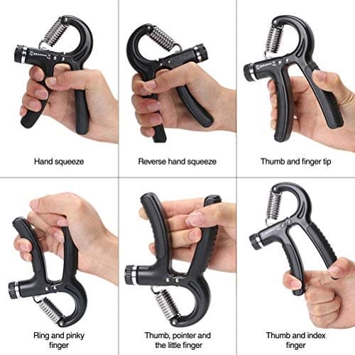فنر تقویت مچ متغیر HAND GRIP (10 تا 40 کیلو) — تصویر ۶
