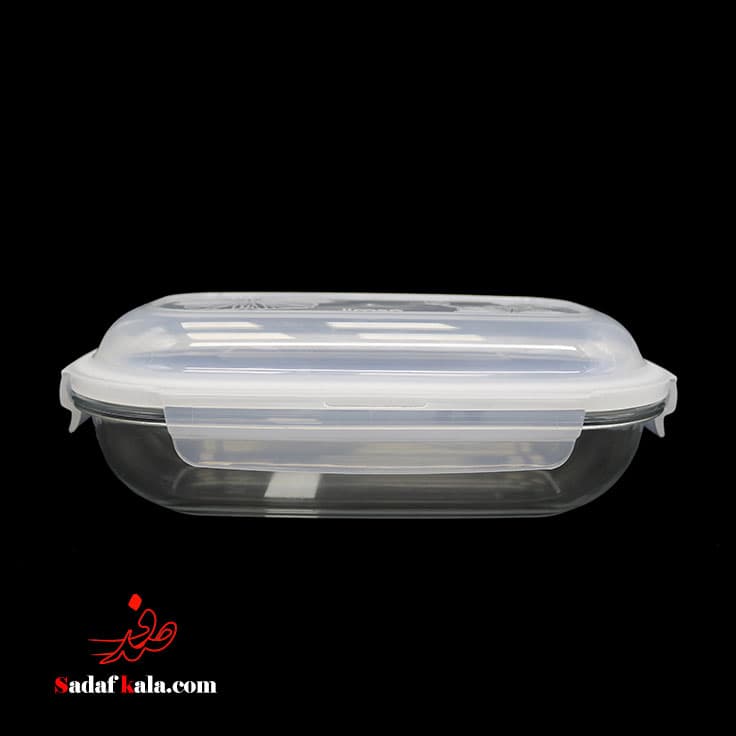ظرف شیشه ای بیضی دربدار 500 میل لیمون(12)/2005 — تصویر ۵
