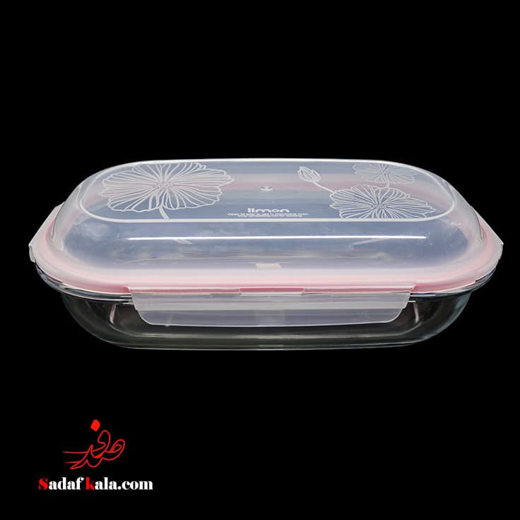 ظرف شیشه ای بیضی دربدار 900 میل لیمون(12)/2006 — تصویر ۵